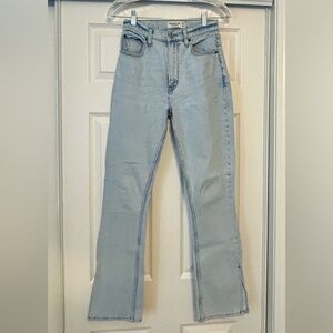 Abercrombie & Fitch slim straight vent Jeans